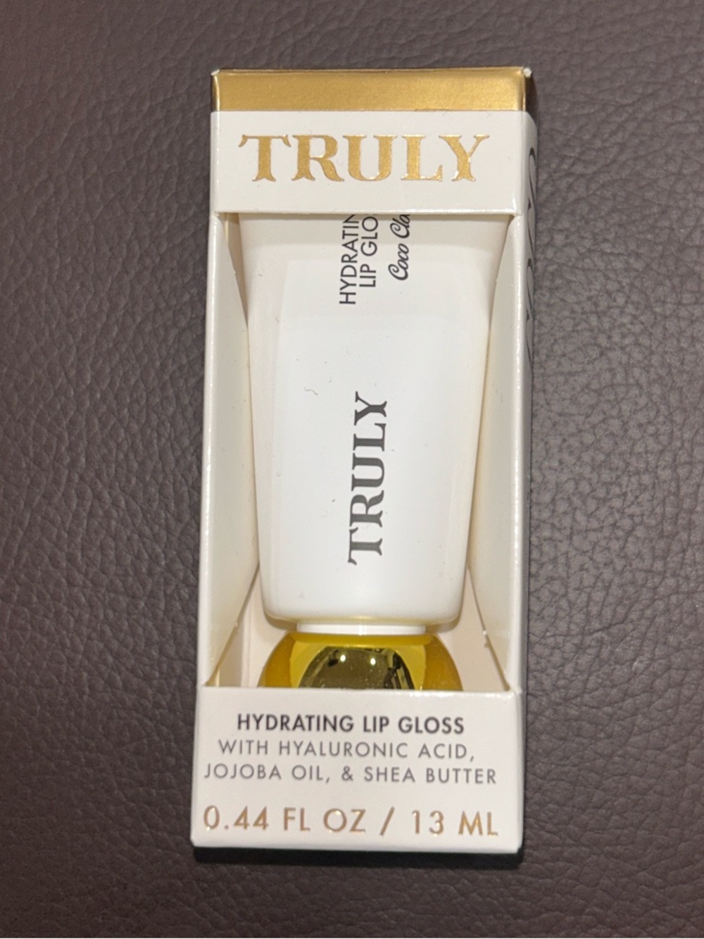 TRULY Lip Gloss in Clear with Silver Shimmer. NWT